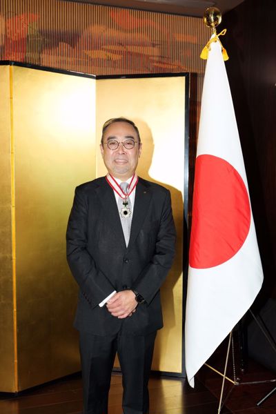 Dr. Mong expressed his great honour to be awarded the Order of the Rising Sun, Gold Rays with Neck Ribbon and was thankful for the support and recognition from the Government of Japan.